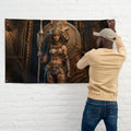 About my Brain Institute Wall Art Anat Goddess Flag Wall Art