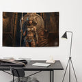 About my Brain Institute Wall Art Anat Goddess Flag Wall Art