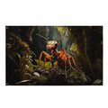 About my Brain Institute Wall Art Ant Spirit Animal Flag Wall Art