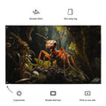 About my Brain Institute Wall Art Ant Spirit Animal Flag Wall Art