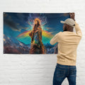 About my Brain Institute Wall Art Arnarquagssaq Goddess Flag Wall Art