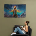 About my Brain Institute Wall Art Arnarquagssaq Goddess Flag Wall Art