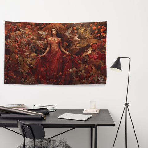 About my Brain Institute Wall Art Astarte Goddess Flag Wall Art