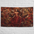 About my Brain Institute Wall Art Astarte Goddess Flag Wall Art