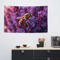 About my Brain Institute Wall Art Bee Spirit Animal Flag Wall Art