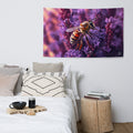 About my Brain Institute Wall Art Bee Spirit Animal Flag Wall Art