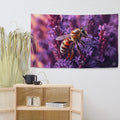 About my Brain Institute Wall Art Bee Spirit Animal Flag Wall Art