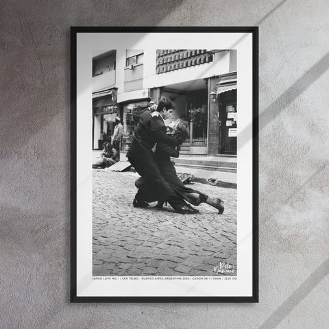 About my Brain Institute Wall Art Black / 24″×36″ Tango Love No. 1 - Photography on Framed Canvas