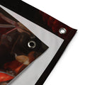 About my Brain Institute Wall Art Black Bear Spirit Animal Flag Wall Art