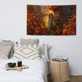 About my Brain Institute Wall Art Brigid Goddess Flag Wall Art