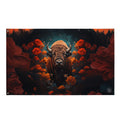 About my Brain Institute Wall Art Buffalo Spirit Animal Flag Wall Art