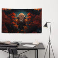 About my Brain Institute Wall Art Buffalo Spirit Animal Flag Wall Art