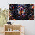 About my Brain Institute Wall Art Butterfly Spirit Animal Flag Wall Art