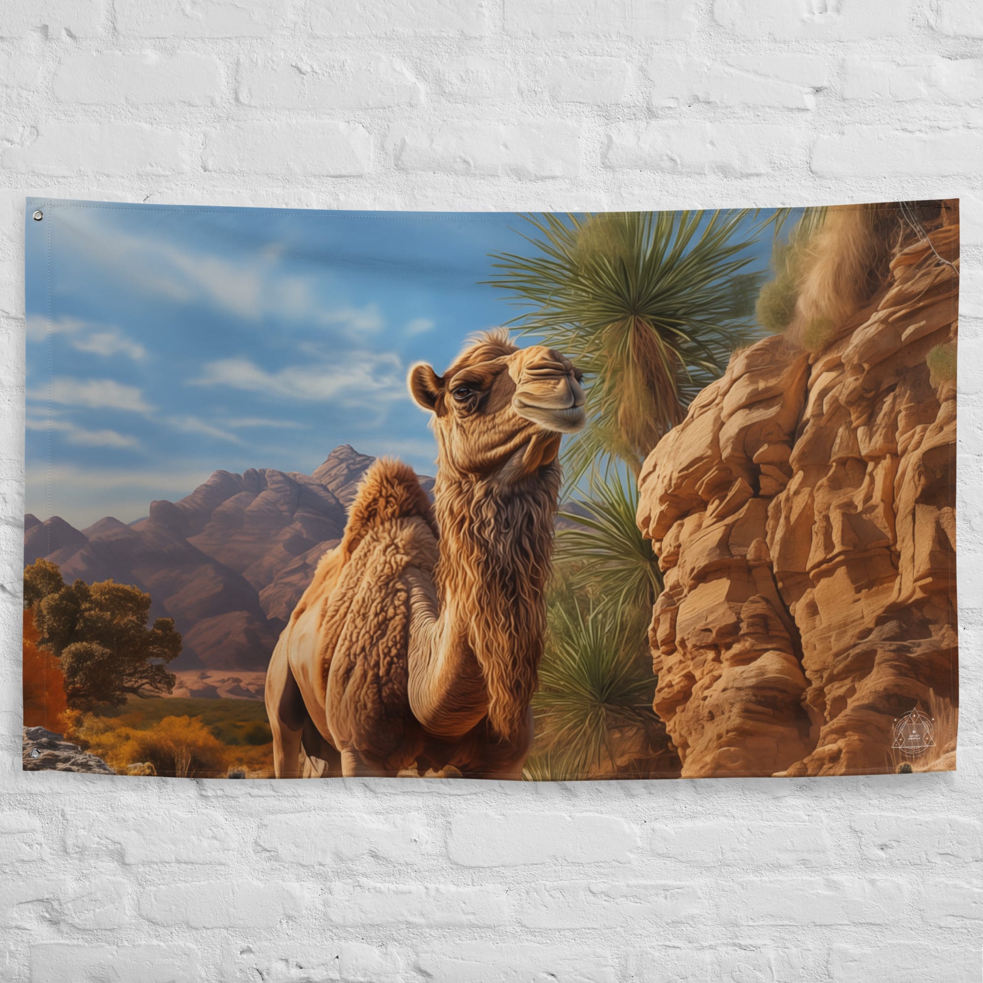 Camel Spirit Animal Flag Wall Art – About my Brain Institute