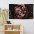 About my Brain Institute Wall Art Cat Spirit Animal Flag Wall Art