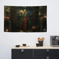 About my Brain Institute Wall Art Cerridwen Goddess Flag Wall Art