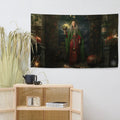 About my Brain Institute Wall Art Cerridwen Goddess Flag Wall Art