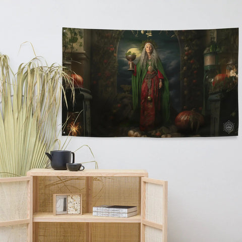 About my Brain Institute Wall Art Cerridwen Goddess Flag Wall Art