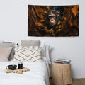 About my Brain Institute Wall Art Chimpanzee Spirit Animal Flag Wall Art