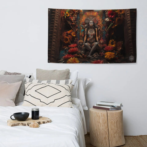 About my Brain Institute Wall Art Coatlicue Goddess Flag Wall Art