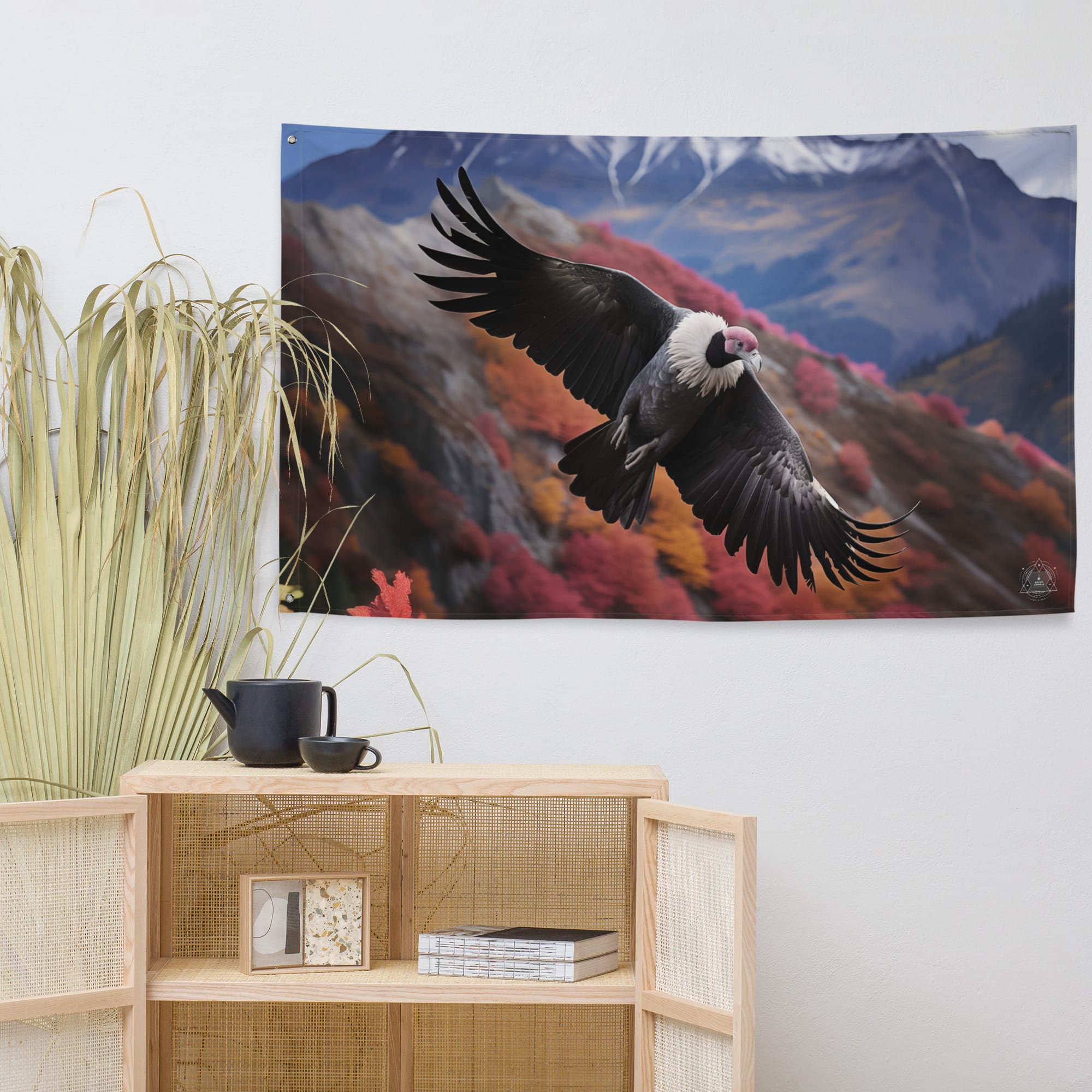 Condor Spirit Animal Flag Wall Art – About my Brain Institute