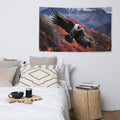 About my Brain Institute Wall Art Condor Spirit Animal Flag Wall Art
