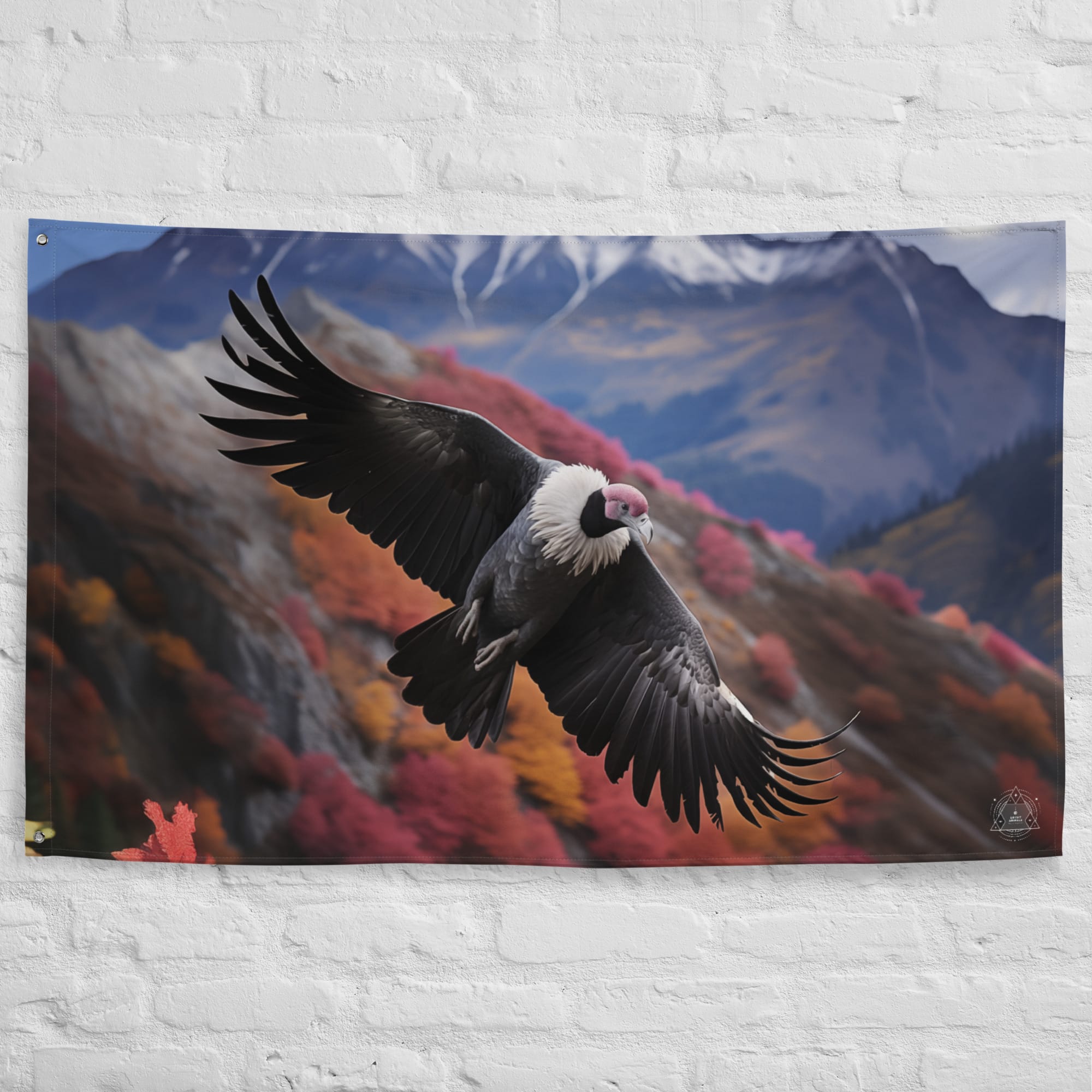 Condor Spirit Animal Flag Wall Art – About my Brain Institute