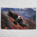 About my Brain Institute Wall Art Condor Spirit Animal Flag Wall Art