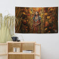 About my Brain Institute Wall Art Corn Mother Goddess Flag Wall Art