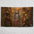 About my Brain Institute Wall Art Corn Mother Goddess Flag Wall Art