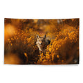 About my Brain Institute Wall Art Coyote Spirit Animal Flag Wall Art