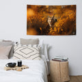 About my Brain Institute Wall Art Coyote Spirit Animal Flag Wall Art