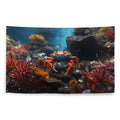 About my Brain Institute Wall Art Crab Spirit Animal Flag Wall Art