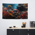 About my Brain Institute Wall Art Crab Spirit Animal Flag Wall Art