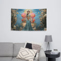 About my Brain Institute Wall Art Dewi Danu Goddess Flag Wall Art