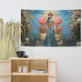 About my Brain Institute Wall Art Dewi Danu Goddess Flag Wall Art