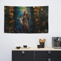 About my Brain Institute Wall Art Diana Goddess Flag Wall Art