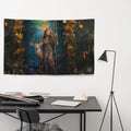 About my Brain Institute Wall Art Diana Goddess Flag Wall Art