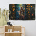 About my Brain Institute Wall Art Diana Goddess Flag Wall Art