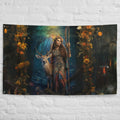 About my Brain Institute Wall Art Diana Goddess Flag Wall Art