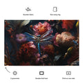 About my Brain Institute Wall Art Dragonfly Spirit Animal Flag Wall Art