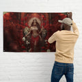 About my Brain Institute Wall Art Durga Goddess Flag Wall Art