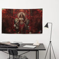 About my Brain Institute Wall Art Durga Goddess Flag Wall Art