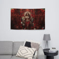 About my Brain Institute Wall Art Durga Goddess Flag Wall Art
