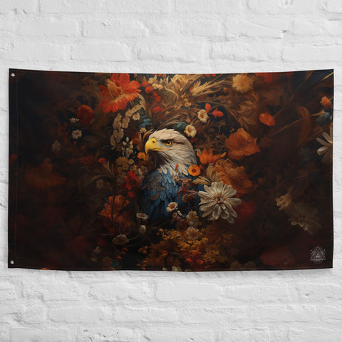 About my Brain Institute Wall Art Eagle Spirit Animal Flag Wall Art