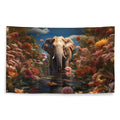 About my Brain Institute Wall Art Elephant Spirit Animal Flag Wall Art