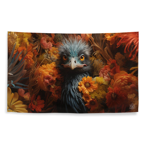 About my Brain Institute Wall Art Emu Spirit Animal Flag Wall Art