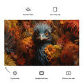 About my Brain Institute Wall Art Emu Spirit Animal Flag Wall Art