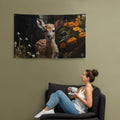 About my Brain Institute Wall Art Fawn Spirit Animal Flag Wall Art