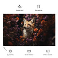 About my Brain Institute Wall Art Fox Spirit Animal Flag Wall Art